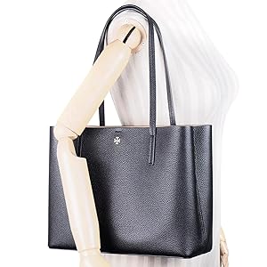 トリーバーチBlake Center Zip Tote Amazon.com: Tory Burch Women's Blake Pebbled Leather Center